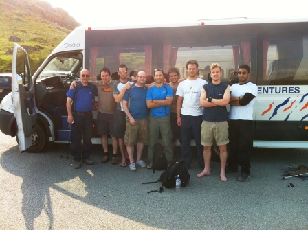 bricking_it Team does 3 welsh peak challenge